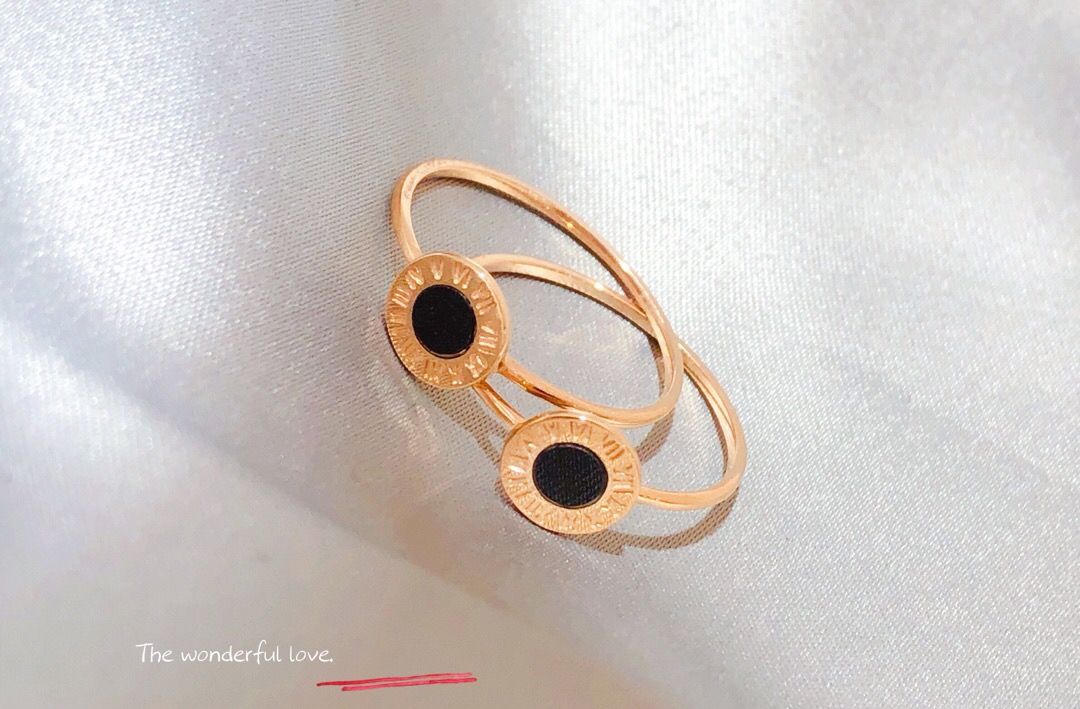 18k精致罗马数字时尚潮流款戒指 - 营销推广